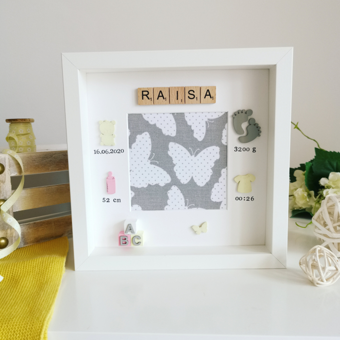 Ramă foto personalizată Butterfly [3]