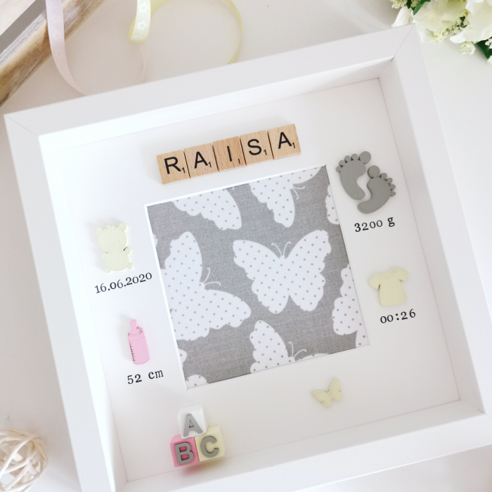 Ramă foto personalizată Butterfly [2]