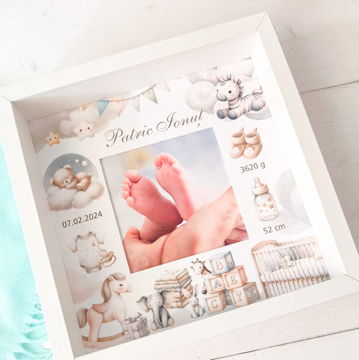 Rama foto personalizata bebe - Camera bebelusului [3]