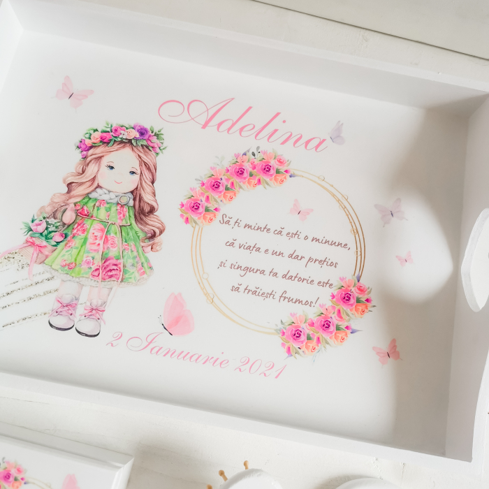 Set 1 an Baby Doll - tava, cutie mot, perie si oglinda [4]