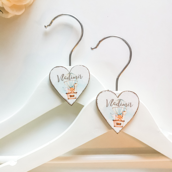 Set doua umerase personalizate pentru copii | Hot Air Balloon [2]