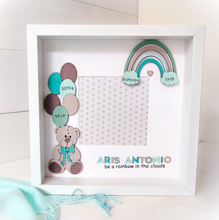 Teddy Bear - Rama foto personalizata bebe [3]