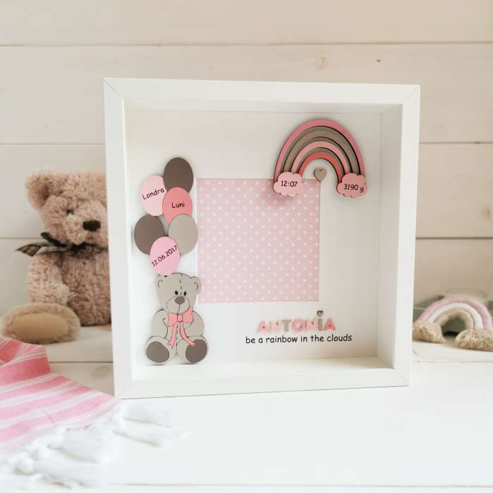 Teddy Bear - Rama foto personalizata bebe [6]
