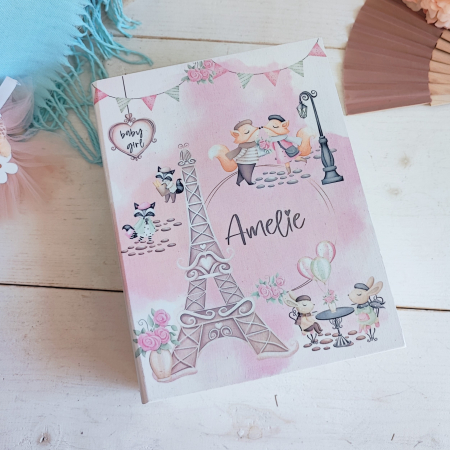 Amelie in Paris - Amelie in Paris - Guestbook personalizat | Cartea cu ganduri bune