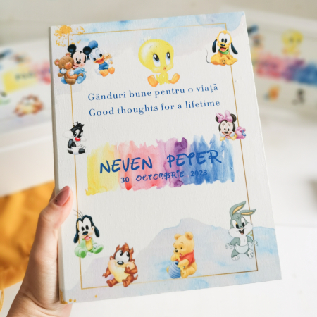 Baby Disney - Guestbook personalizat | Cartea cu ganduri bune [1]
