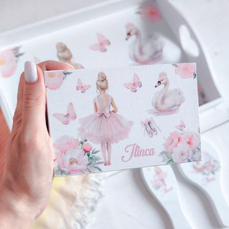 Balerina si Lebada - Tavita mot personalizata [2]