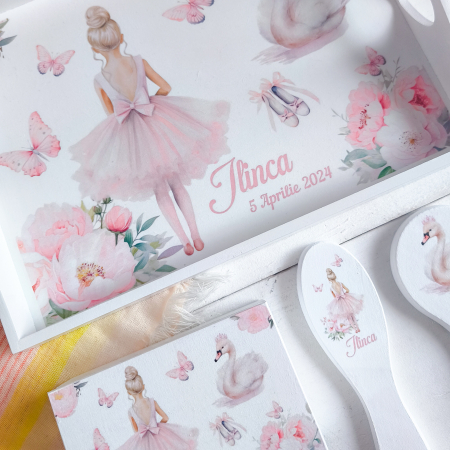 Balerina si Lebada - Tavita mot personalizata [4]