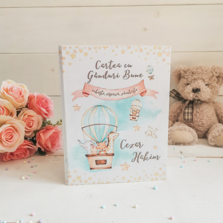 Carte cu ganduri bune Hot Air Balloon - Guestbook [4]