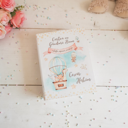 Carte cu ganduri bune Hot Air Balloon - Guestbook [5]
