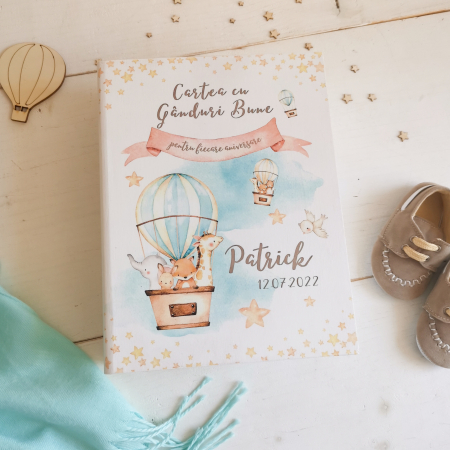 Carte cu ganduri bune Hot Air Balloon - Guestbook [1]
