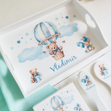 Cloudy Bear - Tavita mot baiat | Tava mot personalizata [1]