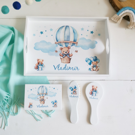 Teddy Bear - Cloudy Bear - Tavita mot baiat | Tava mot personalizata