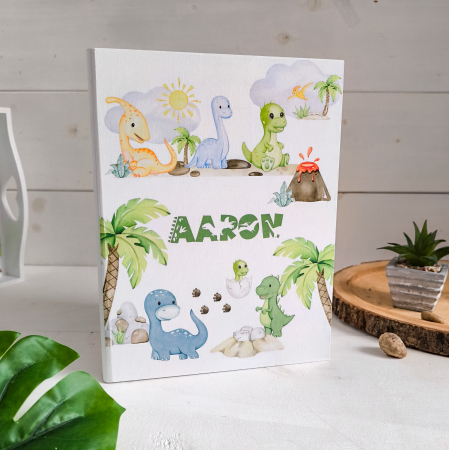 Guestbook - Dinozauri - Guestbook personalizat | Cartea cu ganduri bune