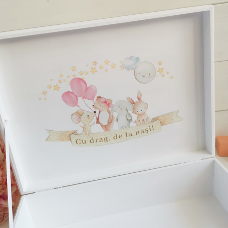 Dreamy Girl - Cutie trusou botez | Cutie cu amintiri personalizata [2]