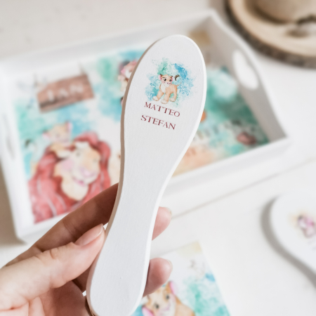 Lion King - Tava mot baiat | Tava mot personalizata |  Set prima aniversare [3]