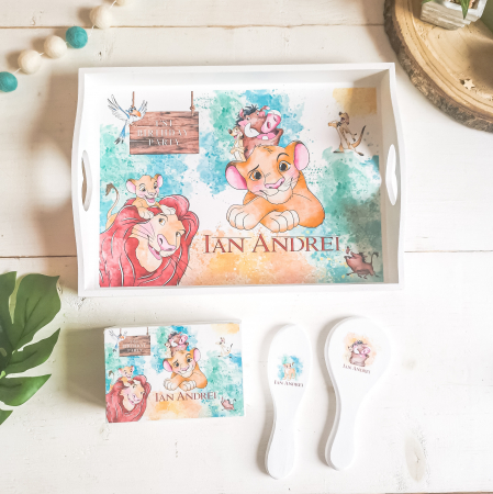 Lion King - Tava mot baiat | Tava mot personalizata |  Set prima aniversare [5]