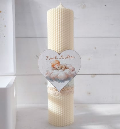 Accesorii botez - Lumanare botez Micul Print