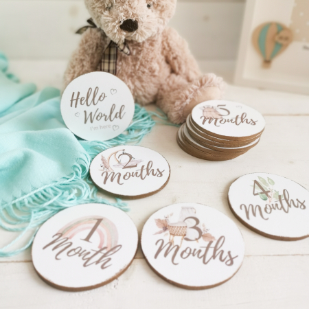Milestone Cards Boho Nursery Boy [2]