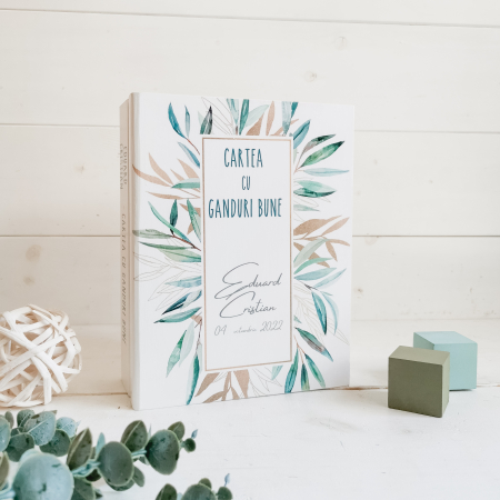 Olive branch - Olive Branch - Guestbook personalizat | Cartea cu ganduri bune