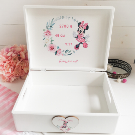 Soricica Celebra - Cutie trusou botez | Cutie cu amintiri personalizata [2]