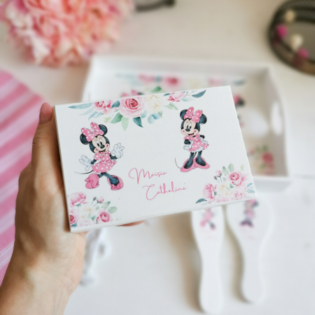Soricica Celebra - Set prima aniversare | tava mot, cutie mot, perie si oglinda [1]