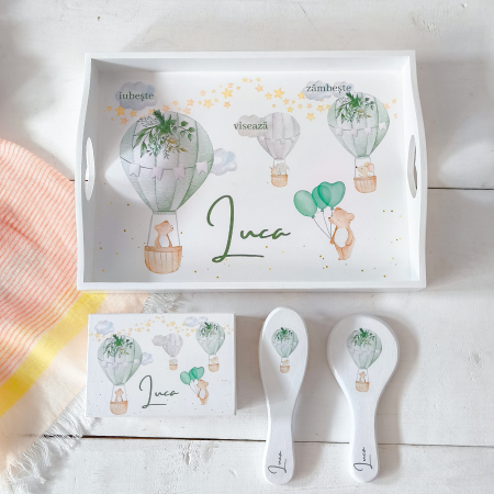 Seturi 1 AN - Tava mot personalizata | Tava mot baiat | Set prima aniversare | Dreamy Boy