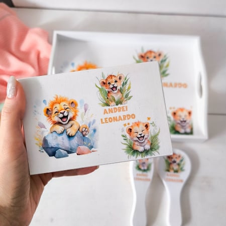 Tava mot personalizata | Tava mot baiat | Set prima aniversare | Leul Vesel [2]