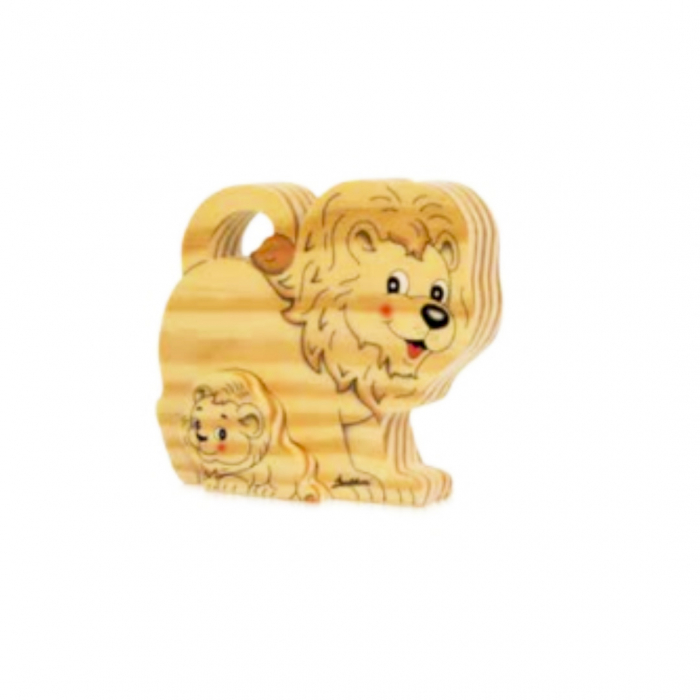 Puzzle Familie Lei din lemn Bartolucci [1]