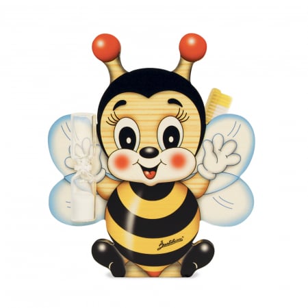 SUPORTURI PERIUTA DE DINTI - Suport periuta de dinti Albinuta din lemn Bartolucii