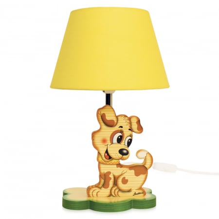 CORPURI DE ILUMINAT - Veioza de masa Catel din lemn Bartolucii