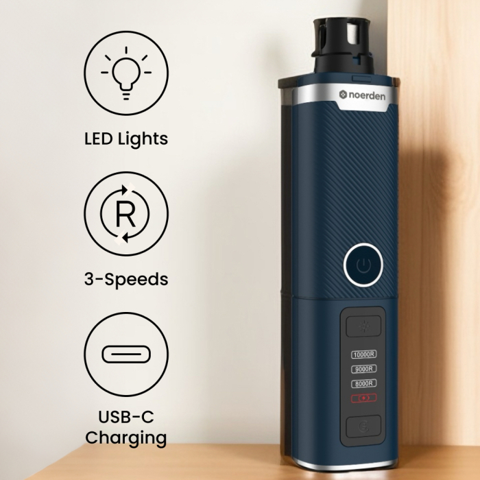 Pachet Premium Smart Pet Care NOERDEN – Hrănitor automat Wi-Fi + Fântână Filtrare 360° + Lesă LED + Pila electrică gheare [10]