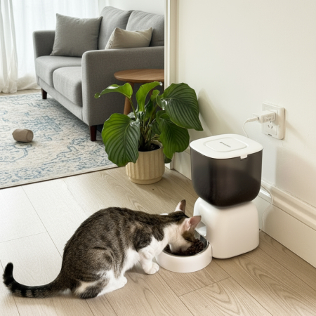 Hranitor smart cu WiFi pentru animale de companie NOERDEN PETPLATE [1]