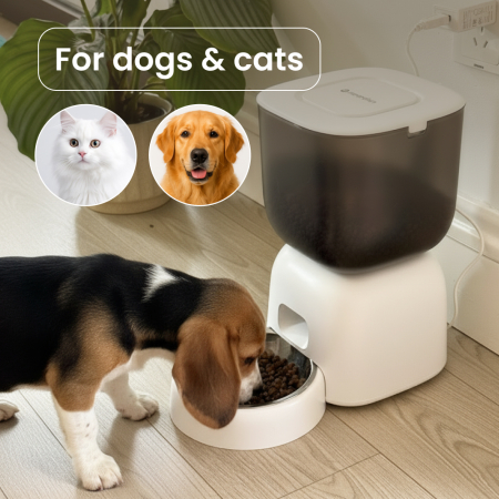 Pachet Premium Smart Pet Care NOERDEN – Hrănitor automat Wi-Fi + Fântână Filtrare 360° + Lesă LED + Pila electrică gheare [3]