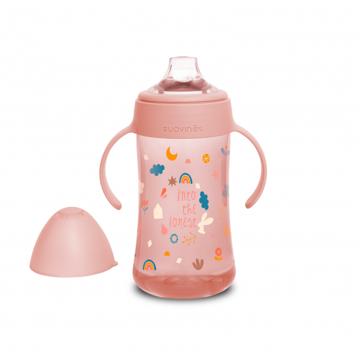 A doua cană cu muștiuc din silicon Suavinex Forest 270 ml [2]