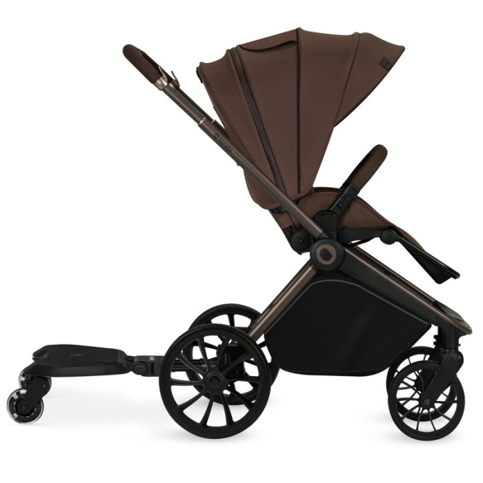 Adaptor universal carucior pentru al doilea copil, Lionelo, Buggy Board, 2 in 1, 3 pozitii reglare sezut pe inaltime, Platforma antiderapanta, Roti cu lumini colorate, Sustine 25 kg, Negru [10]