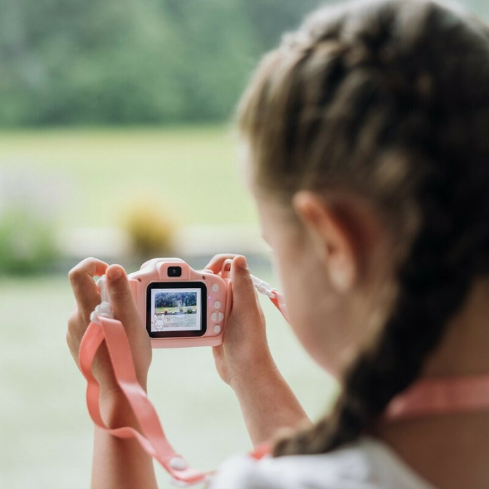 Aparat foto digital pentru copii, Free2Play, Cu functie selfie, Cadre distractive, Cu 6 filtre, Unicorn [14]