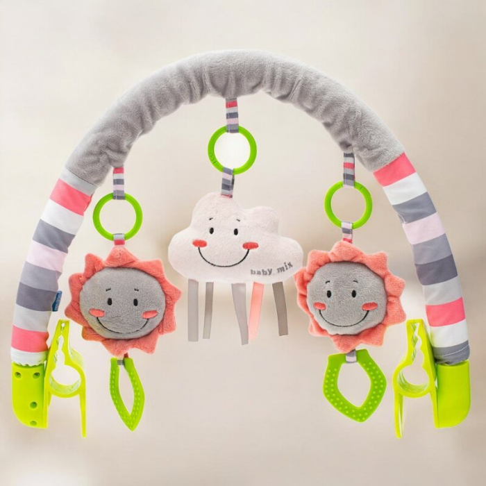 Arcada, Baby Mix, Universala, Cu jucarii din plus, Pentru landou, Carucior, Scaun de masa, Patut, Cloud [3]