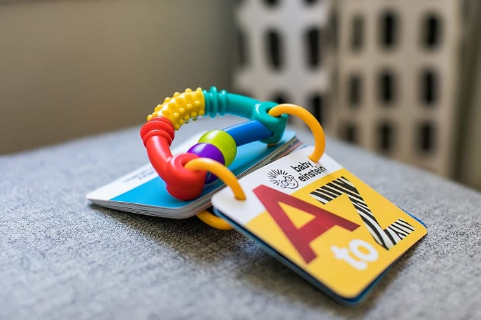Baby Einstein - Jucarie Cartonase cu Alfabetul de la A la Z [6]