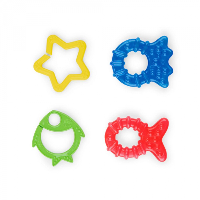 Baby Einstein - Jucarie de dentitie “Ocean Explorers Cool Critters“, 3 luni + [1]