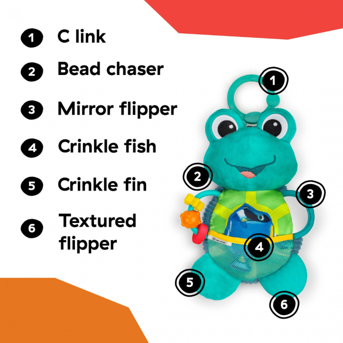 Baby Einstein - Jucarie interactiva de plus, "Ocean Explorers Neptune" [12]