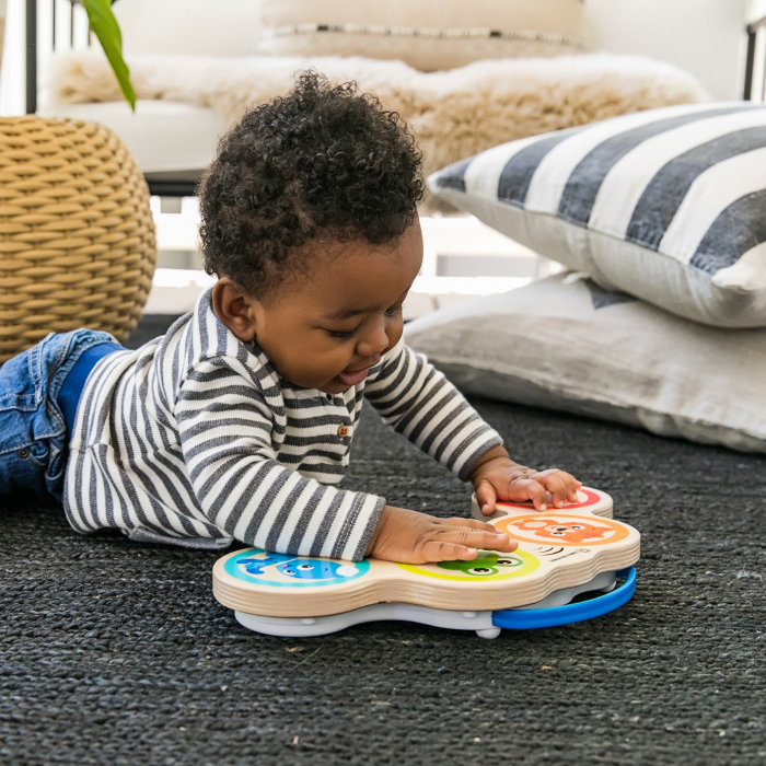 Baby Einstein – Jucarie muzicala de lemn Hape Magic Touch Drum™ [6]