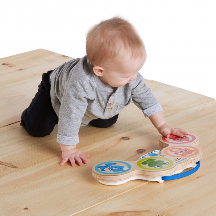 Baby Einstein – Jucarie muzicala de lemn Hape Magic Touch Drum™ [3]