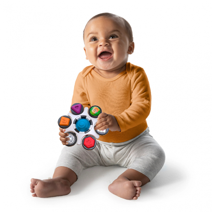Baby Einstein  - Jucarie senzoriala Curiosity Clutch Twist & Pop Rattle Teether [3]