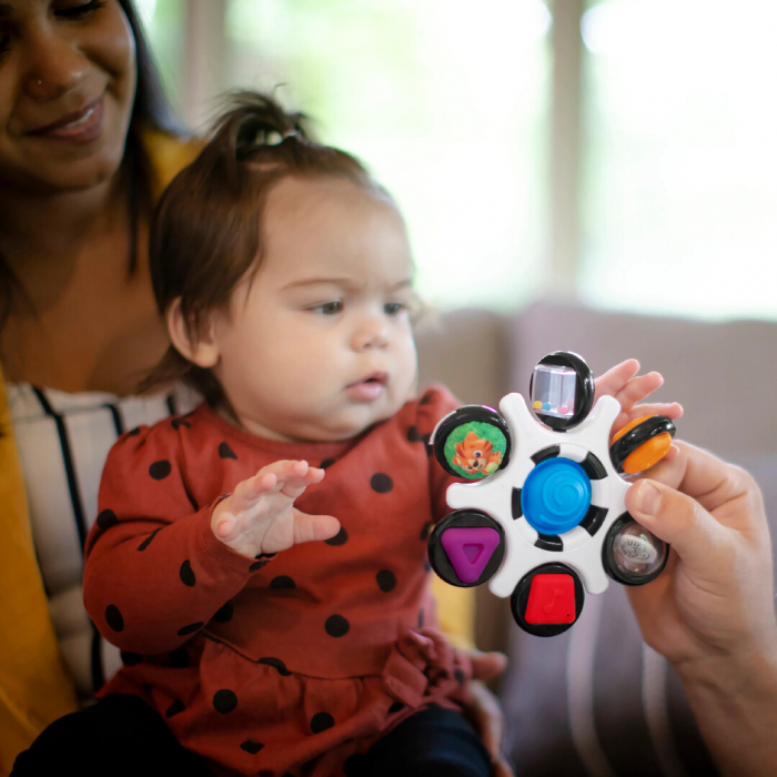 Baby Einstein  - Jucarie senzoriala Curiosity Clutch Twist & Pop Rattle Teether [2]