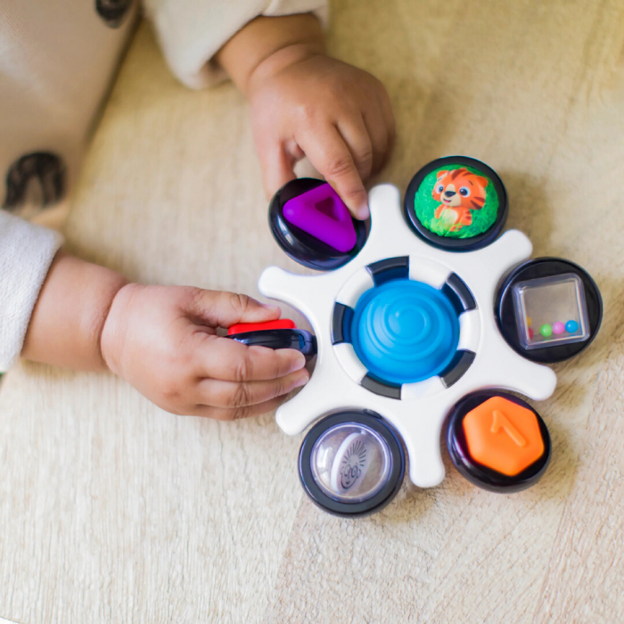 Baby Einstein  - Jucarie senzoriala Curiosity Clutch Twist & Pop Rattle Teether [11]