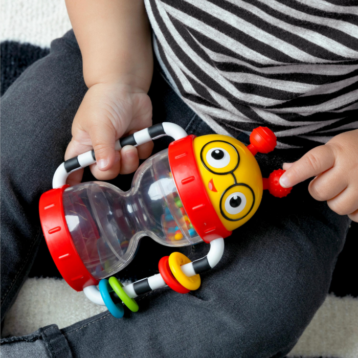 Baby Einstein - Jucarie zornaitoare, "Cals Sensory Shake-up", fara BPA [8]