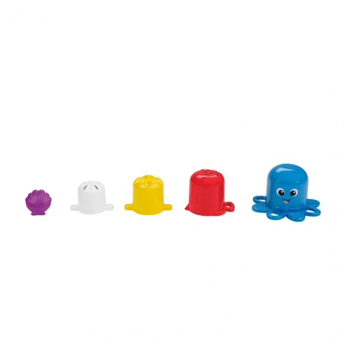 Baby Einstein - Set de pahare senzoriale pentru stivuire si scurgere, "Ocean Explorers Opuss" [7]