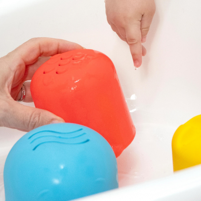 Baby Einstein - Set de pahare senzoriale pentru stivuire si scurgere, "Ocean Explorers Opuss" [9]