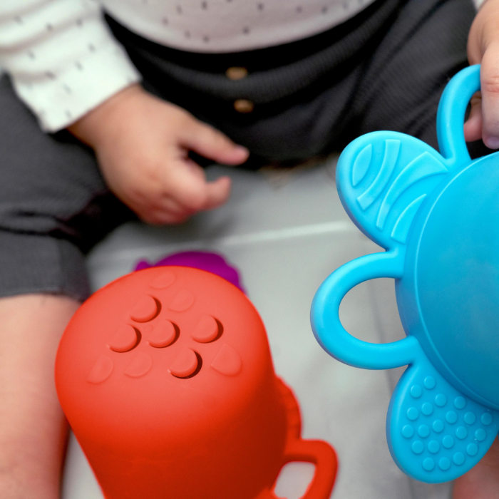 Baby Einstein - Set de pahare senzoriale pentru stivuire si scurgere, "Ocean Explorers Opuss" [8]