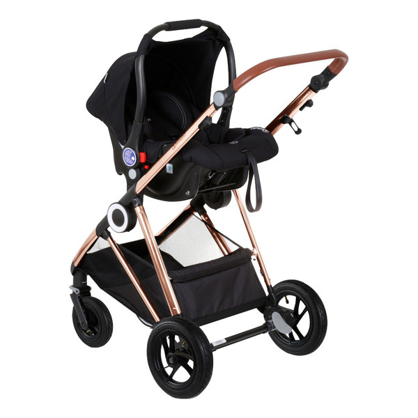 BabyGo - Carucior 3 in 1 AIR Halime black – cadru Gold [6]